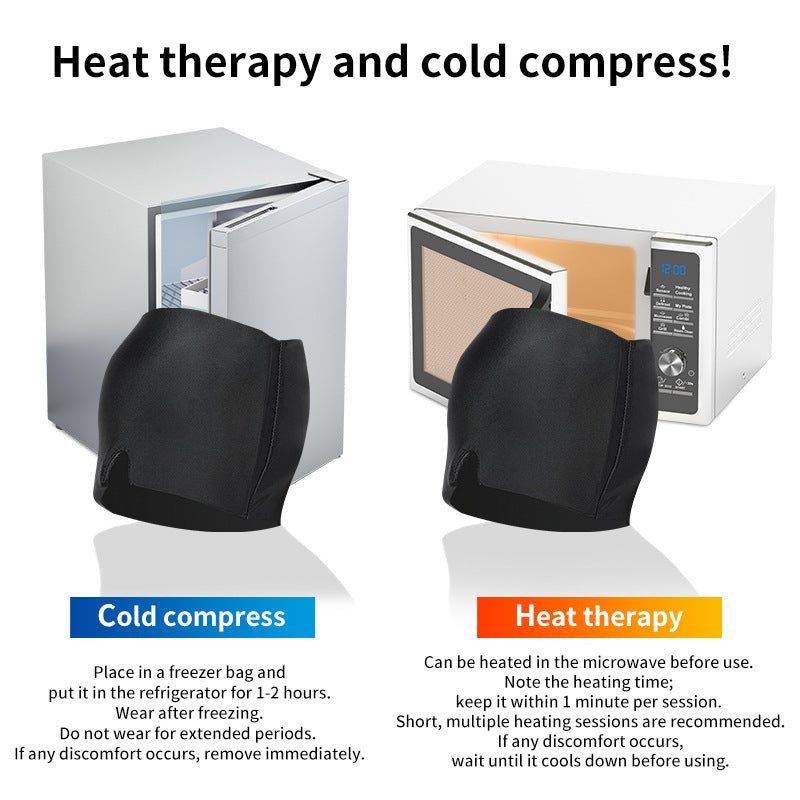 Hydrogel ice pack head cover